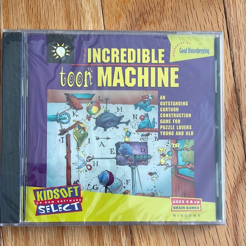 Vintage The Incredible Toon Machine CD-ROM